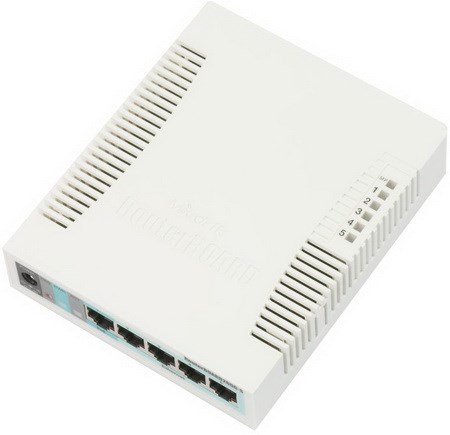 آداپتور برق مودم و تجهیزات poe شبکه میکروتیک SOHO RB260GS82984